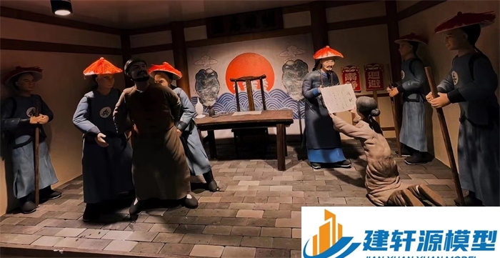 宏伟陈规除恶绅微缩场景