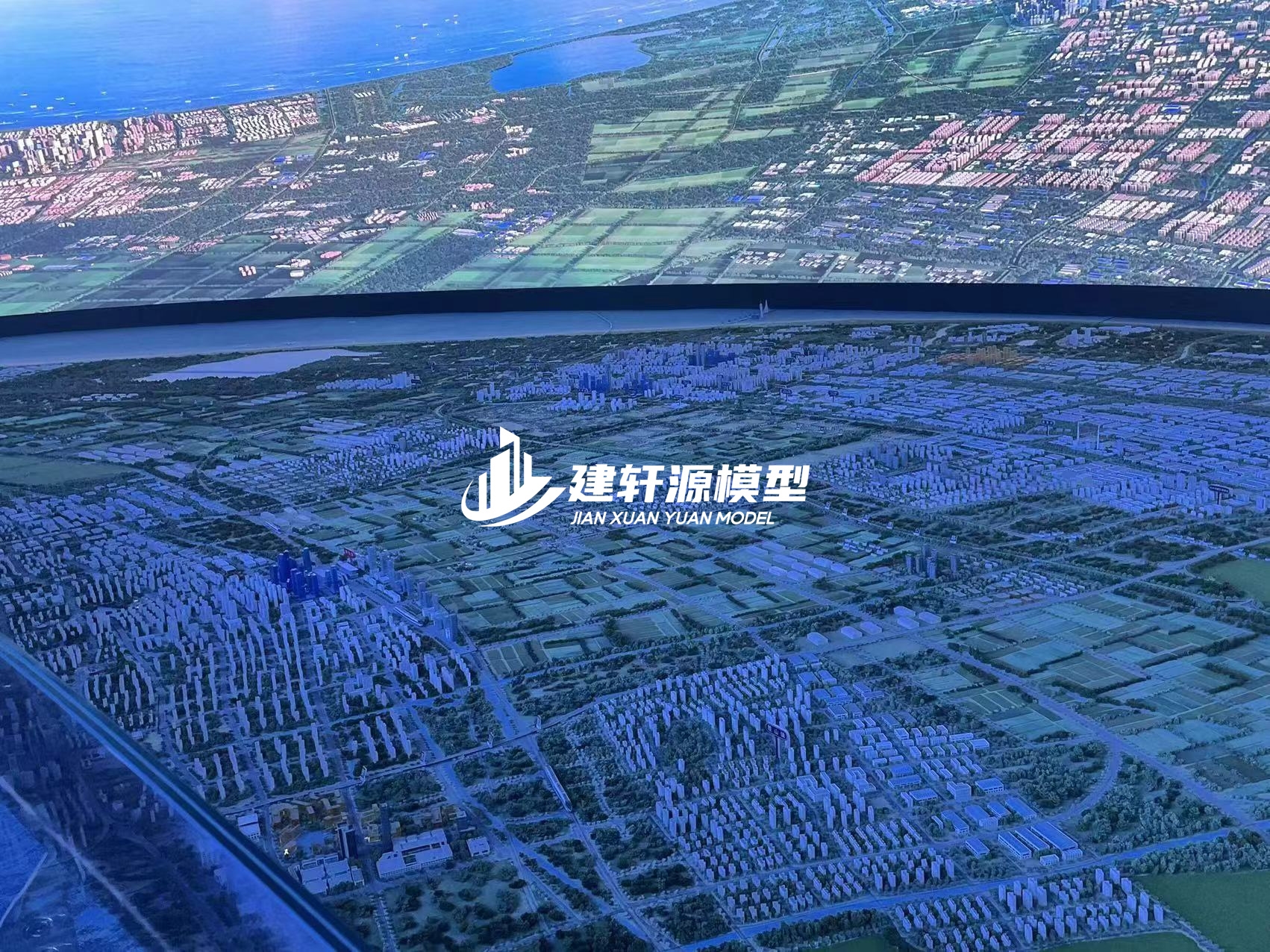 宏伟城市规划模型制作