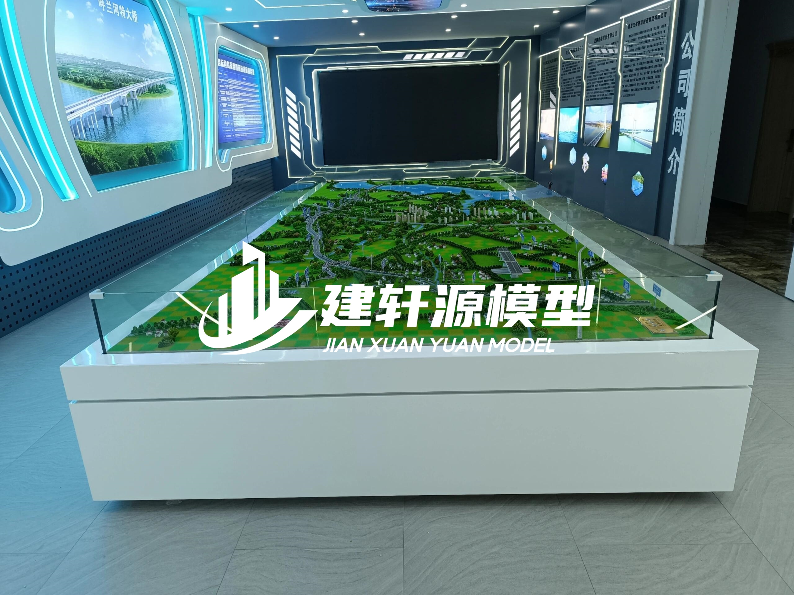 宏伟高架桥道路模型设计